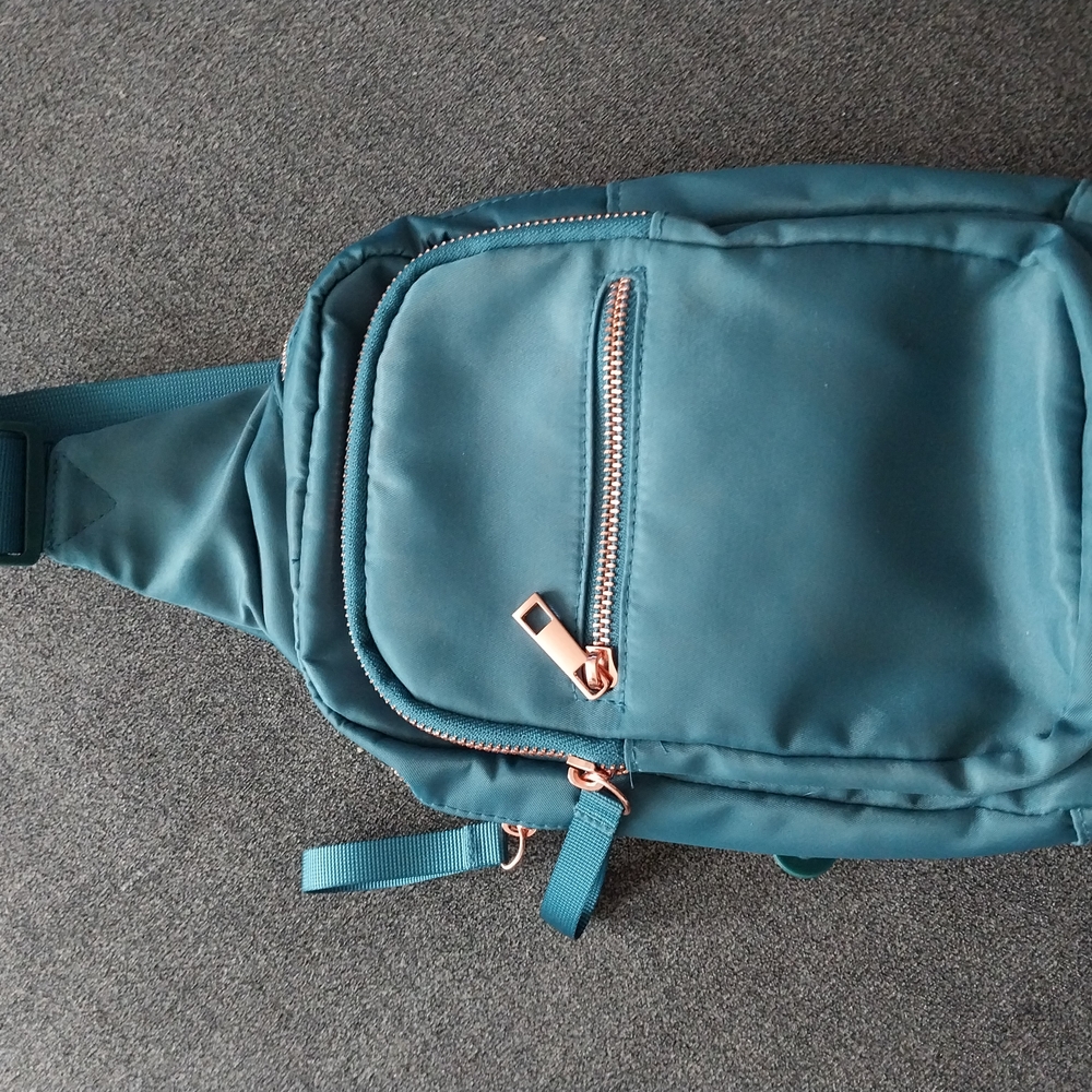 Teal Crossbody Bag